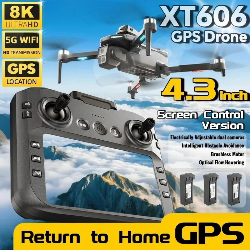 Drone Thermal Imaging - Meilleure Offre Drone XT606 MAX GPS