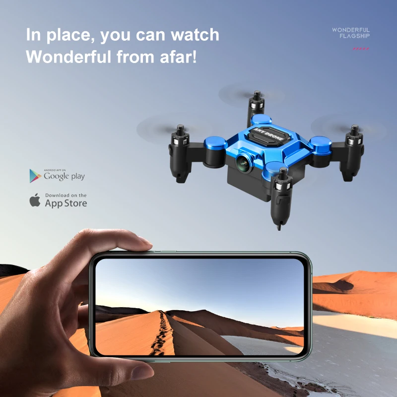 Mini drone pliable K04 pour la - Drone Video Production avis et prix