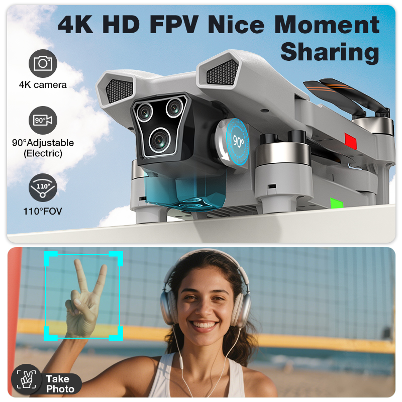 NOUVEAU Drone L017 Pro Brushle - Drone Mapping avis et prix