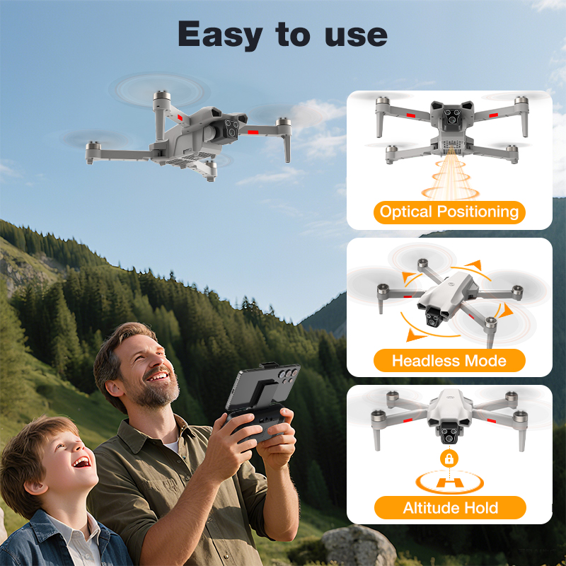 NOUVEAU Drone L017 Pro Brushle - Drone Mapping avis et prix